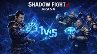 shadow fight 4 arena| Rank match ITU fun full match 1 🆚 1|match watch the end|