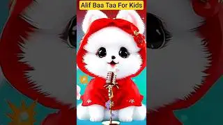 Arabic Naat for Kids 🐾 | Cute Cat Recites Alif Baa Taa 😻 | Islamic Shorts