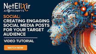 Social: Creating Engaging Social Media Posts for Your Target Audience Video Tutorial