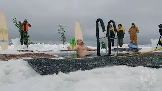 Icy Midwinter Swim 2021