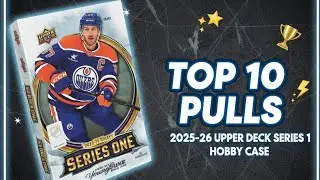 Топ-10 самых интересных коллекционных хоккейных карточек из серии Upper Deck 1 за 2025-2026 годы.