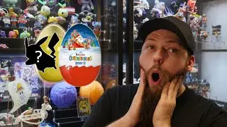 Opening Giant Pok&eacute;mon Mystery Kinder Eggs!