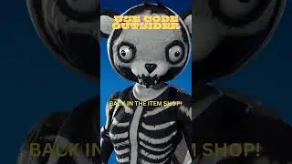 *NEW* SKULL SQUAD LEADER BACK FORTNITE ITEMSHOP! #SHORTS #FORTNITE #FORTNITECLIPS #FORTNITESHORTS