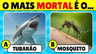 🦊 Você Conhece Mesmo os Animais? 🐾🧠 | 41 Perguntas Para Testar Você | Quiz Espacial
