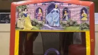 PRINCESS Jump n Slide bouncy castle.A1 Bouncy Castles Auckland Nz