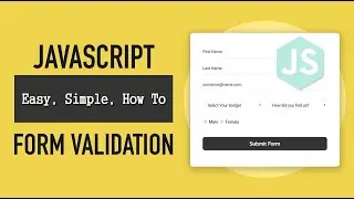 JavaScript Form Validation In Hindi # 3 - Email Validation Part - 1
