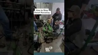 How to Stop Diesel Runaway 👍 #automobile #dieselpower #diesel