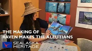 Raven Makes The Aleutians with Book Artist Janine Gibbons