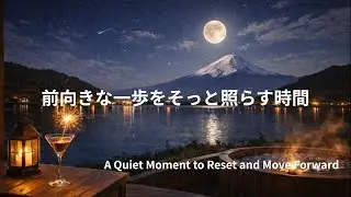 前向きな一歩をそっと照らす時間/A Quiet Moment to Reset and Move Forward