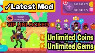Bowmasters mod apk ||v2.14.10|| VIP UNLOCKED Unlimited Coins, Gems..All Characters Unlocked..