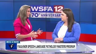 Applications open for Faulkner's speech-language pathology master's program
