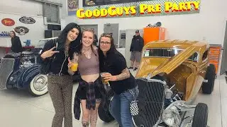 GoodGuys Pre Party at Pinkees Hotrod Shop! 