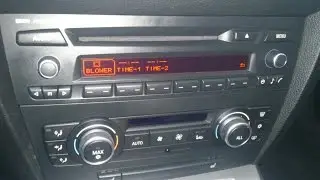 BMW Professional HU Blower Function