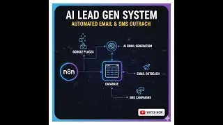 I Built a Fully Automated Lead Machine (Scrape &rarr; Email &rarr; SMS)