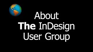 About The InDesign User Group