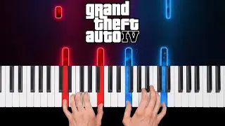GTA 4 - Main Theme - Piano Cover & Tutorial