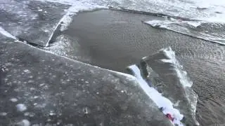 Tragedy on Lake Winnebago - vehicle falls through ice - January 25, 2015
