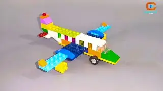 How To build a Lego Airplane ✈️| Lego Classic 10696 | Building Blocks instructions | Diy