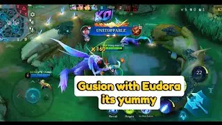 Gusion duet ma Eudora. Stun lalu Eksekusi?! #gusion #gusionmlbb #mlbb #mabarmlbb #eudoramlbb 