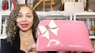 TED BAKER LONDON BAG / TED BAKER JULIS MAKEUP BOW BAG / TED BAKER COSMETIC BAG / TED BAKER CROSSBODY