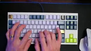 Mr. Suit Custom Keyboard Assembly with Relaxing Background Music (1st Test Stream)