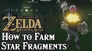 How To Farm Star Fragments Easily (AMIIBO UPGRADE  ITEM) - Legend Of Zelda Breath Of The Wild