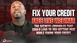 🚀 Fix Your Credit Webinar Replay 🚀