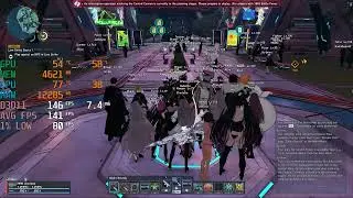 PSO2 New Genesis - Ryzen 7 7700 + RTX 5080 - 1080p, 1440p Max Settings Benchmark