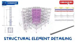 21. ETABS for Beginners: Structural Element Detailing Made Easy