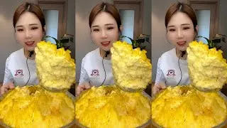 ASMR SHAVED ICE EATING YY