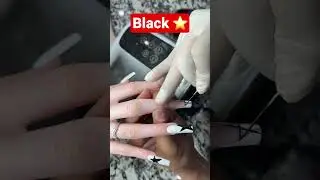 How to draw star | nail design 2023 | #shorts