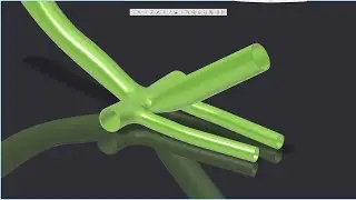Bike frame modeling  by Freestyle Connect functionality