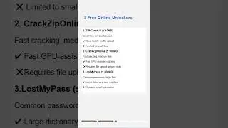 Free ZIP Password Unlocker Online &mdash; No Software Needed! #zipfile #unlockpassword #freetools