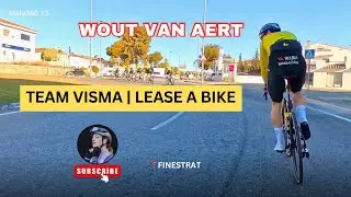 Finestrat with Wout van Aert and Visma-Lease a Bike 💛