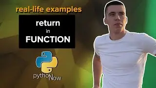 FUNCTIONS in Python. Why you should write RETURN + real-life examples [Part 2]