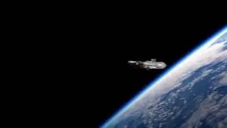 Millennium Falcon flyby
