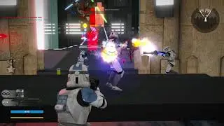 Star Wars Battlefront II (Classic - 2005) - Naboo: Hangar - Clone Wars Extended - Mod