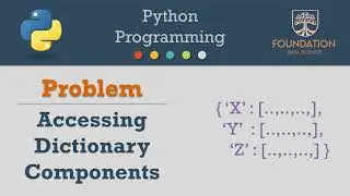 Python - Accessing Dictionary Components