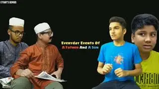 everyday events of father and son...|@ThatsGenius