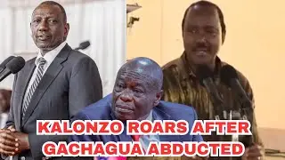 BREAKING NEWS! KALONZO DROPS A BOMB AFTER GACHAGUA TEARGASSED ABDUCTED IN CHURCH ALMOST KILLED 