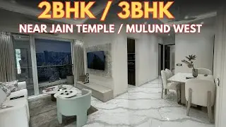 2.70 Crore || 3BHK Flat || Mulund west Near JAIN DERASAR || No Brokerage Charges
