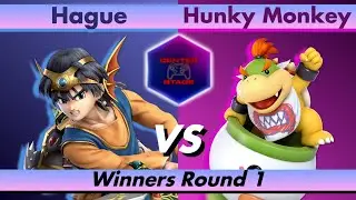 Center Stage #58 - Hague (Hero) vs Hunky Monkey (Bowser Jr) - Super Smash Bros Ultimate SSBU