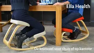 Kniestoel Ella Health, zorgt voor een actieve zithouding zodat je scherper en fitter blijft.