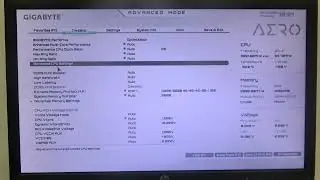 How To Manage Ring To Core Offset On Gigabyte AERO Series Motherboard