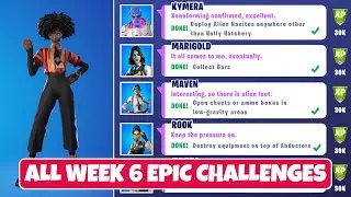 All Week 6 Epic Quest Challenges Guide! - Fortnite Chapter 2 Season 7