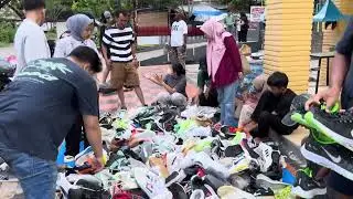 Pusat sepatu second bekasi bongkaran minggu 10 november 2024 | alamat bekasi Maps 