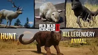 Hunting Every Legendary Animal in RDR2 (Complete List & Locations)