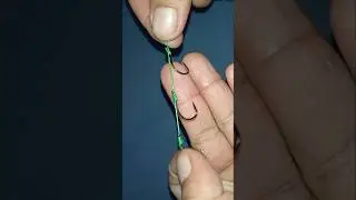 cara paling mudah mengikat 3 kail pada senar pancing | diy fishing