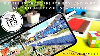 enable 90 or 120 fps  in bgmi & pubg 3.5
