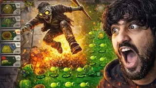 Zombies Jump Attack vs Plants 😱 | Stick Zombie Power | Plants vs Zombies Gameplay Hindi